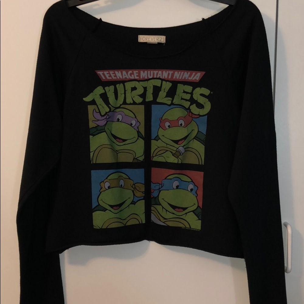 Teenage Mutant Ninja Turtles Crop Longsleeve